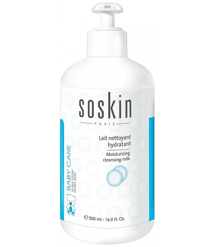 Очищающее молочко Soskin Moisturizing Cleansing Milk 500mL