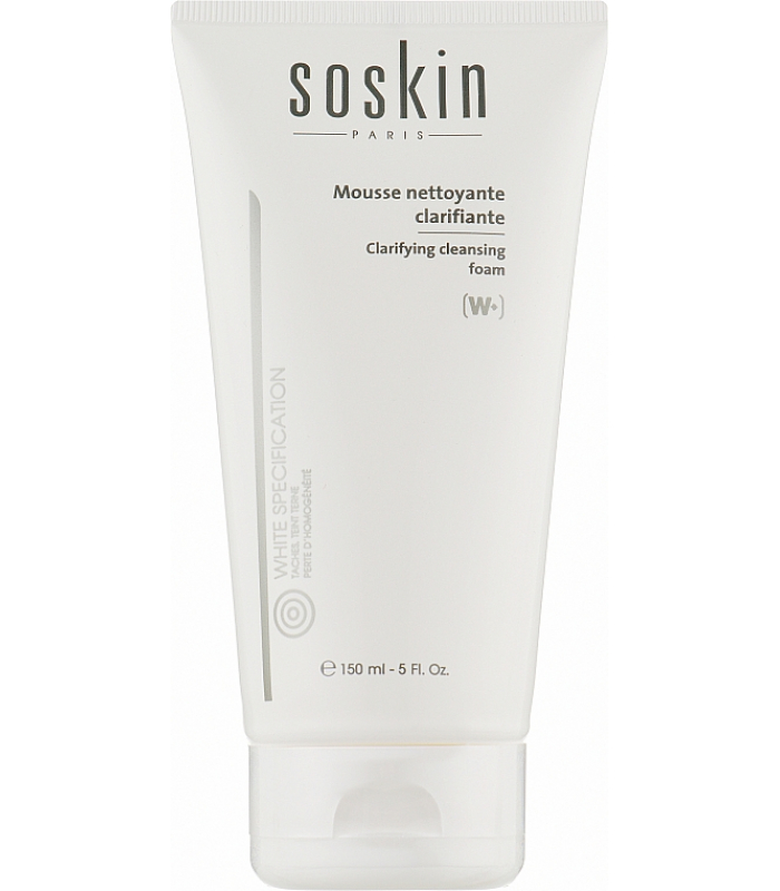 Очищающий мус с осветляющим эффектом Soskin Clarifying cleansing foam 150mL