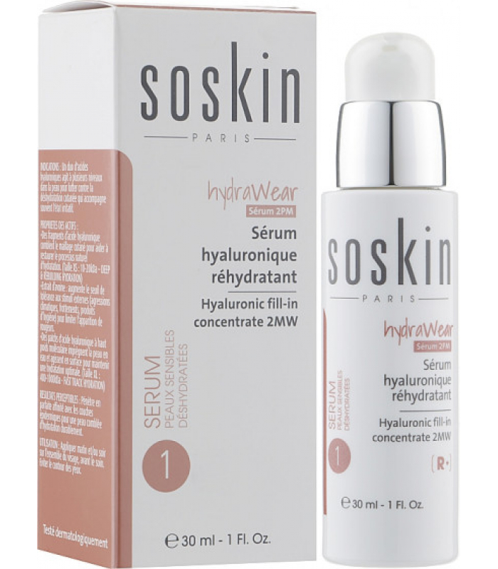 Гиалуроновый концентрат Soskin HydraWear Hyaluronic Serum 30mL