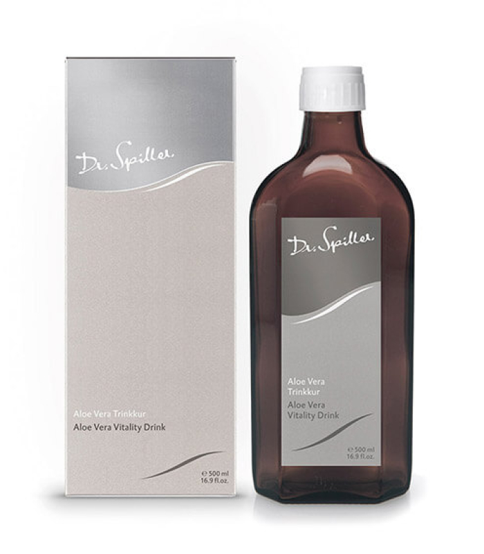 Питьевой коктейль с натуральным соком алоэ вера Dr. Spiller Aloe Vera Vitality Drink 500mL