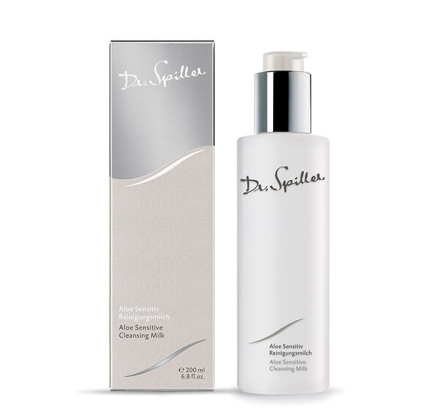 Очищувальне молочко з екстрактом алое вера Dr. Spiller Aloe Sensitive Cleansing Milk 200мл