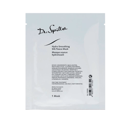 Маска з протеїнами шовку Dr. Spiller Hydro Smoothing Silk Fleece Mask