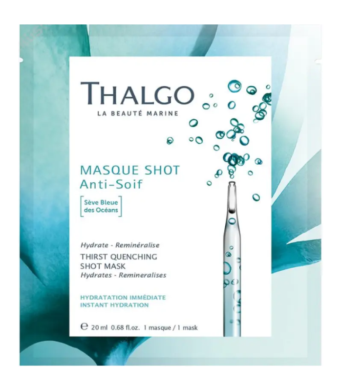 Маска Мгновенное увлажнение Thalgo Thirst Quenching Shot Mask