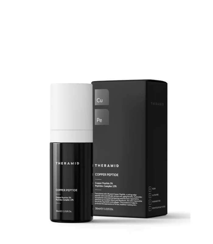 Антивікова сироватка з пептидами чистої міді THERAMID COPPER PEPTIDE 30mL