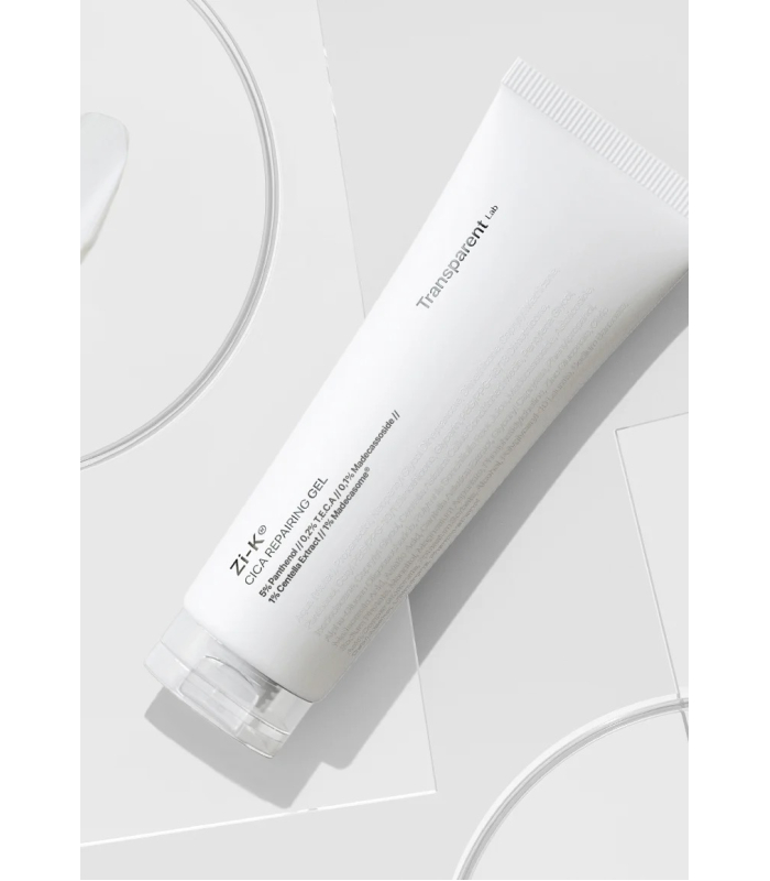 Відновлюючий гель для обличчя з екстрактом центели Transparent Lab Zi-K Cica Repairing Gel 100mL