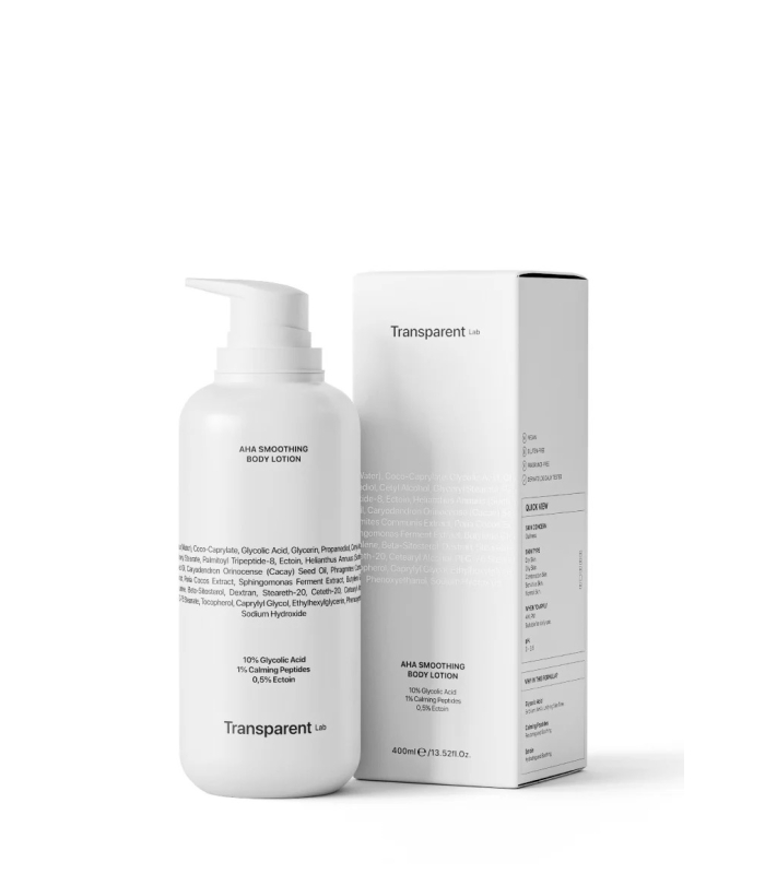 Розгладжувальний лосьйон для тіла Transparent Lab AHA Smoothing Body Lotion 400mL