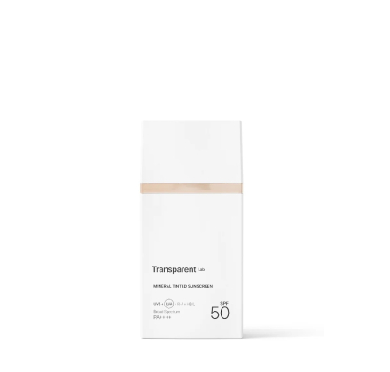 Мінеральний сонцезахисний крем у відтінку LIGHT Transparent Lab MINERAL TINTED SUNSCREEN LIGH 100mL