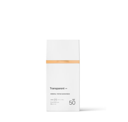 Мінеральний сонцезахисний крем у відтінку MEDIUM Transparent Lab MINERAL TINTED SUNSCREEN MEDIUM 100mL
