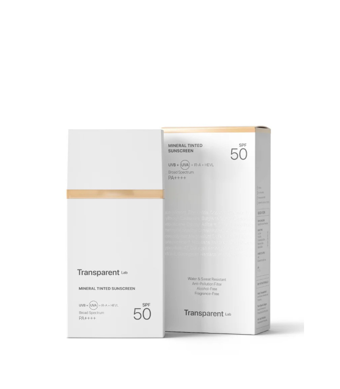 Мінеральний сонцезахисний крем у відтінку MEDIUM Transparent Lab MINERAL TINTED SUNSCREEN MEDIUM 100mL