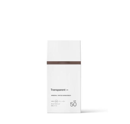 Мінеральний сонцезахисний крем у відтінку DARK Transparent Lab MINERAL TINTED SUNSCREEN DARK 100mL