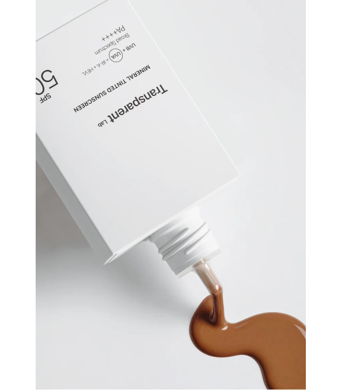Мінеральний сонцезахисний крем у відтінку DARK Transparent Lab MINERAL TINTED SUNSCREEN DARK 100mL