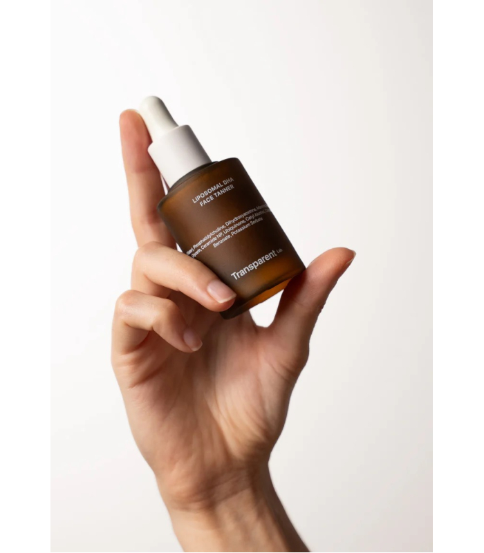 Краплі-автозасмага для обличчя Transparent Lab LIPOSOMAL DHA FACE TANNER 30mL